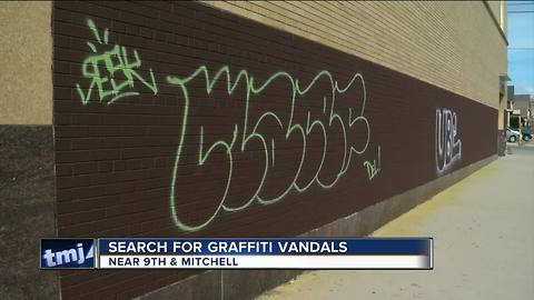 Police search for grafiti vandals