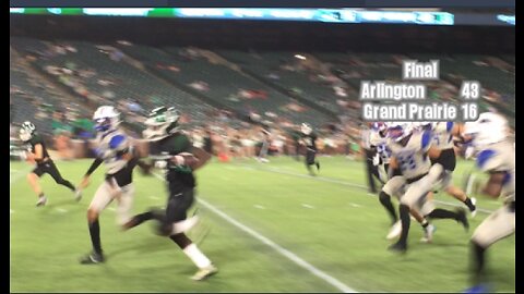 Grand Prairie @ Arlington Highligts 9-22-2023
