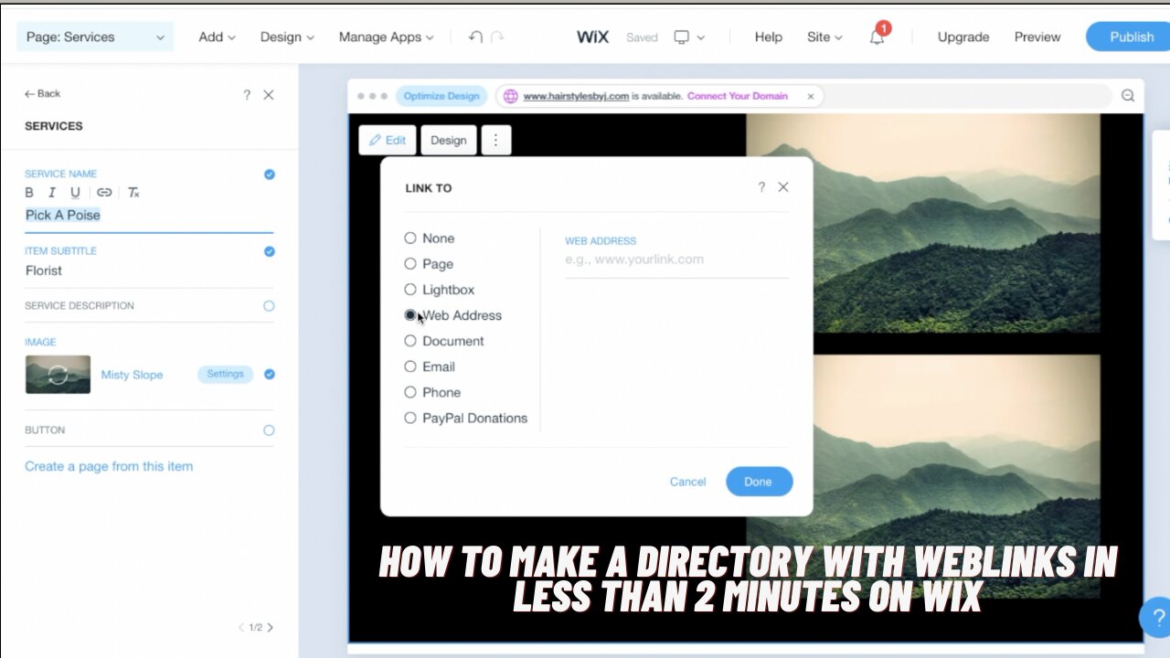 How To create a Directory with web-links on your website in less than 2 minutes