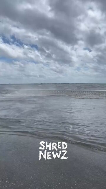 🚨 BREAKING: Major Tampa Road Submerged with 7-Foot Swells