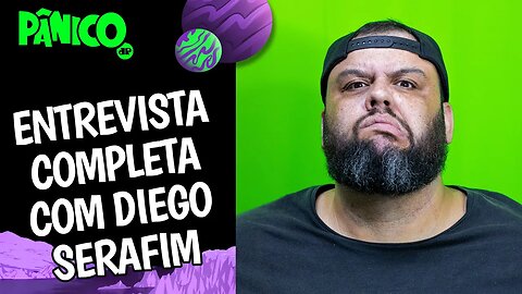 Assista à entrevista com Diego Serafim na íntegra