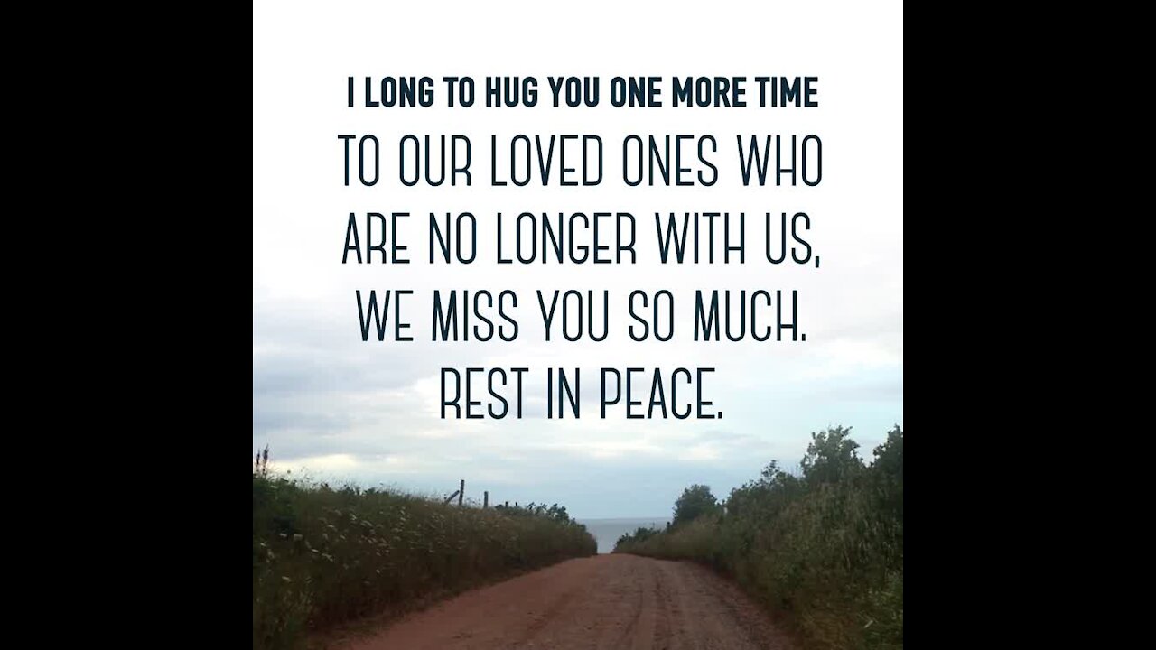 I long to hold you one more time [GMG Originals]