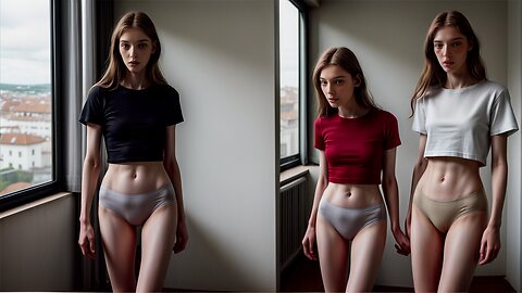 AI Girls in Sexy French Lingerie