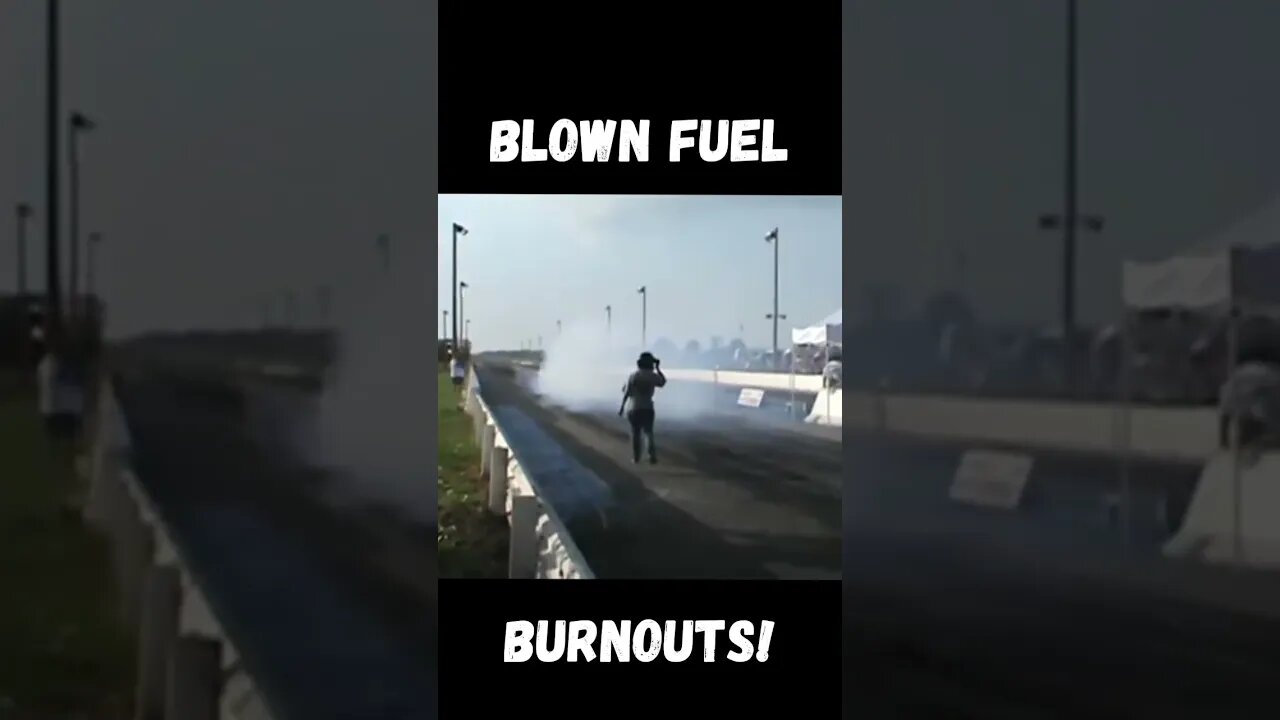 The Best Blown Fuel Coupe Burnouts! #shorts