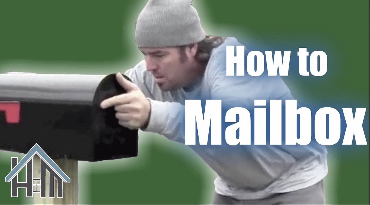 How to install a mailbox and post. Easy! Home Mender.