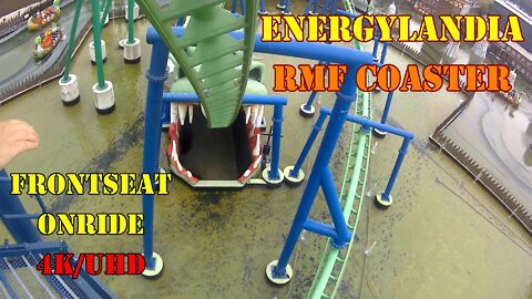 RMF Coaster onride Frontseat - Energylandia [HD/4K] suspended family Coaster