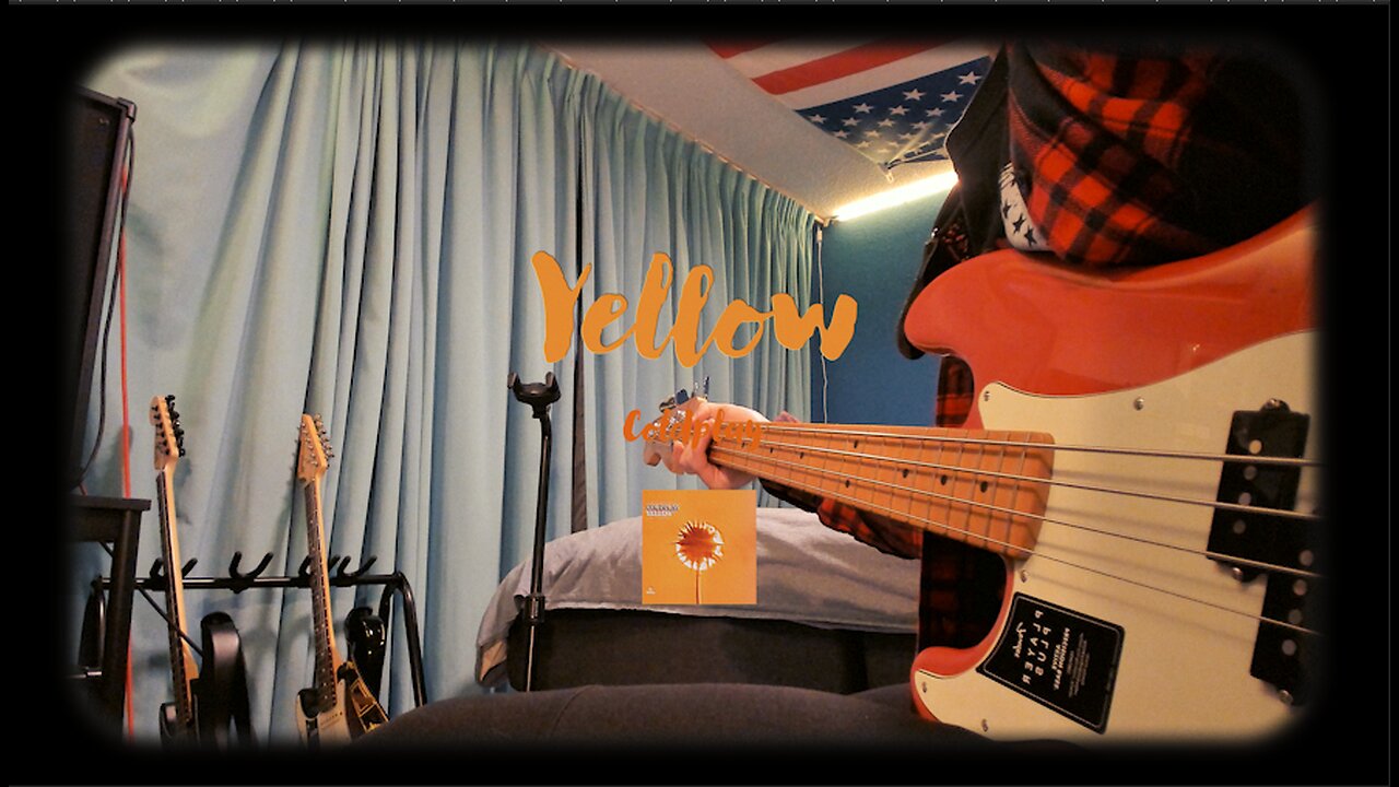 Coldplay - Yellow - Bass Cover