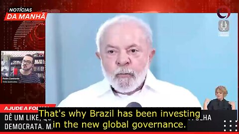 Brazil's progressive President Lula advocates for the establishment of a "new global governance"