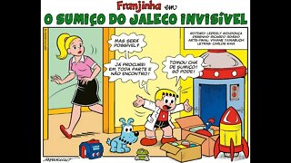 Franjinha em-O sumiço do jaleco invisível | Gibis do Rapha 2