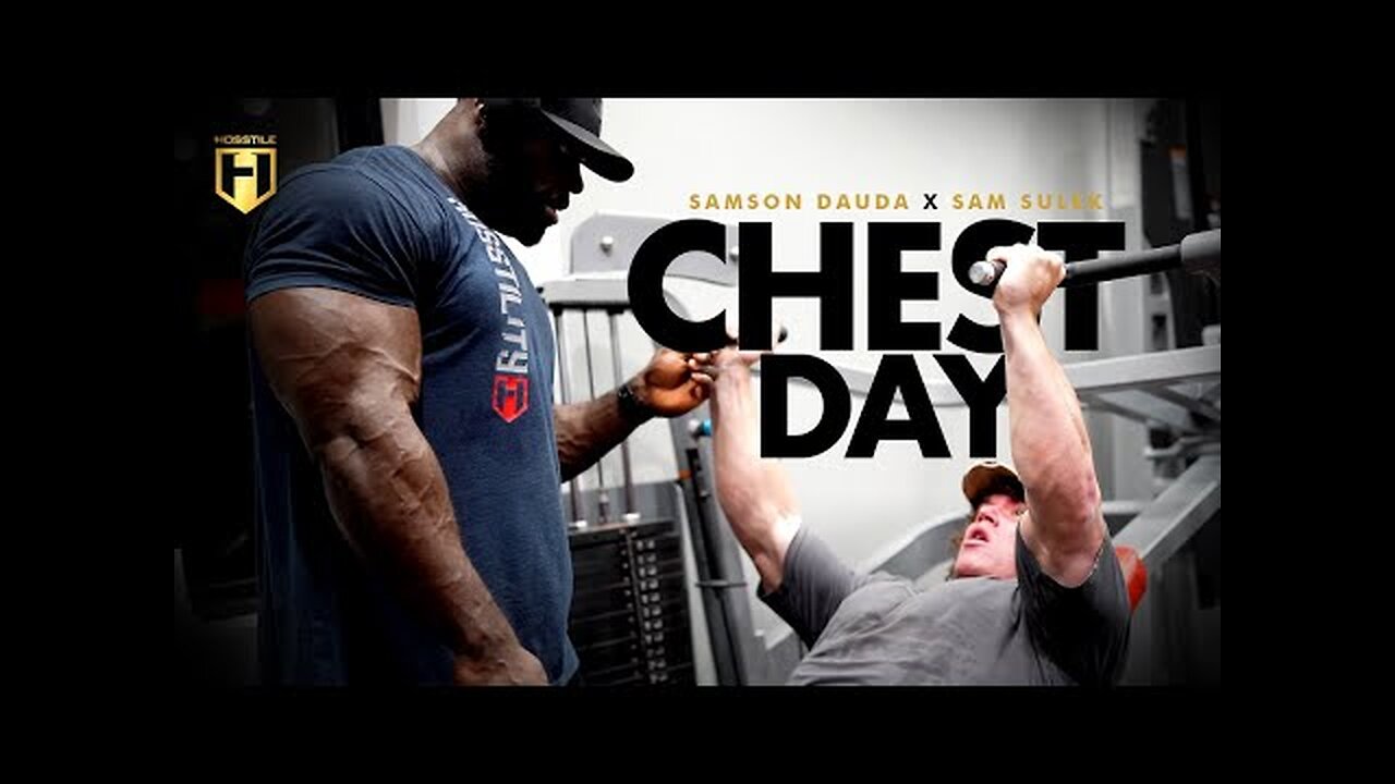 Samson Dauda and Sam Sulek Chest Workout | HOSSTILE