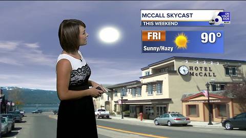 Hazy and hot for the next several days