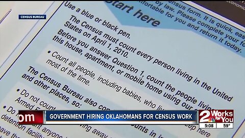 Government hiring Oklahomans for census work