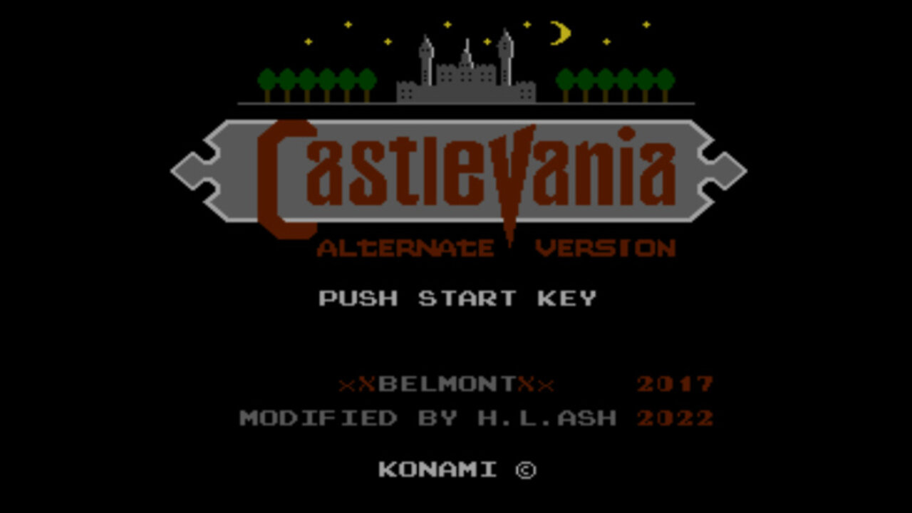 Castlevania Alternate Version hack game