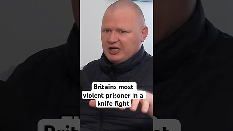 Britains most violent prisoner gets in a knife fight