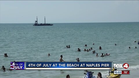 Fourth of July at Naples Pier