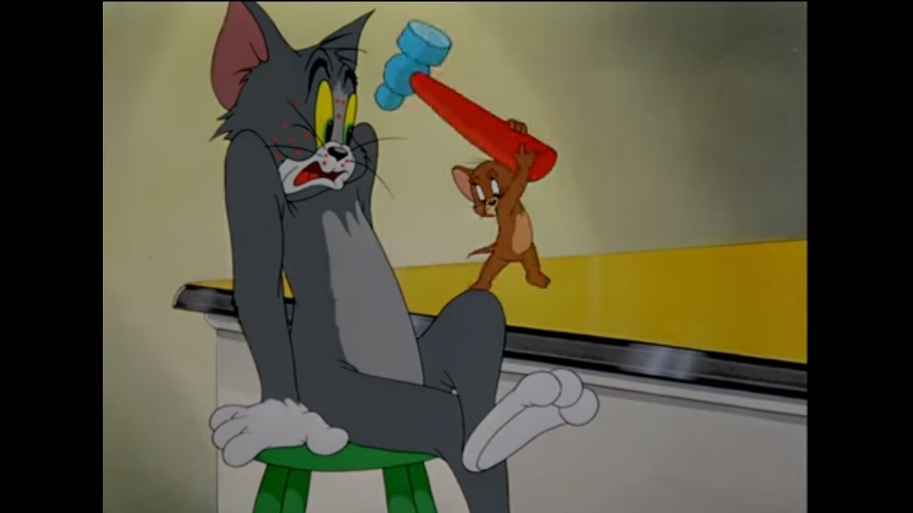 Tom _ Jerry _ Is Jerry Taking Care of Tom_ _ Classic Cartoon _ WB Kids(720P_HD)
