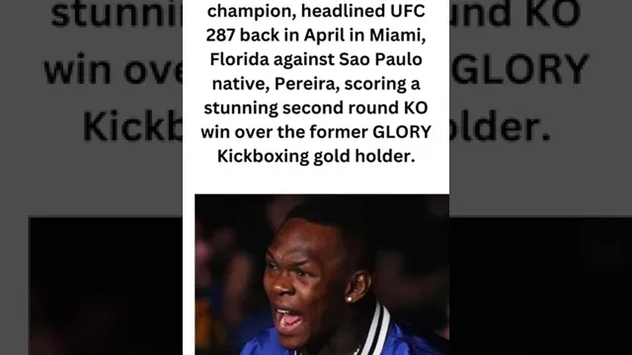 Israel Adesanya is unsure whether he will face UFC foe Alex Pereira once more.