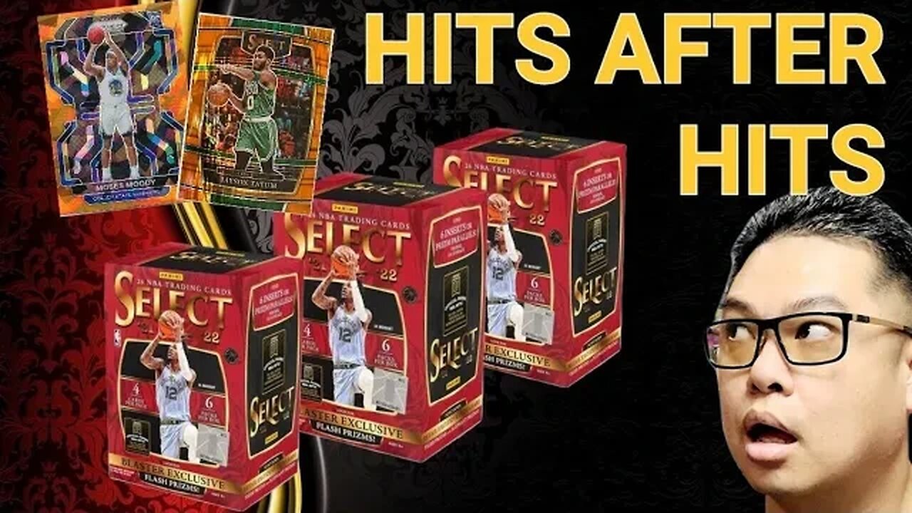 Opening 2022 Panini Select NBA Trading Cards Blaster Boxes