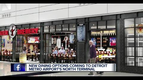 Several metro Detroit-based restaurants coming to DTW North Terminal