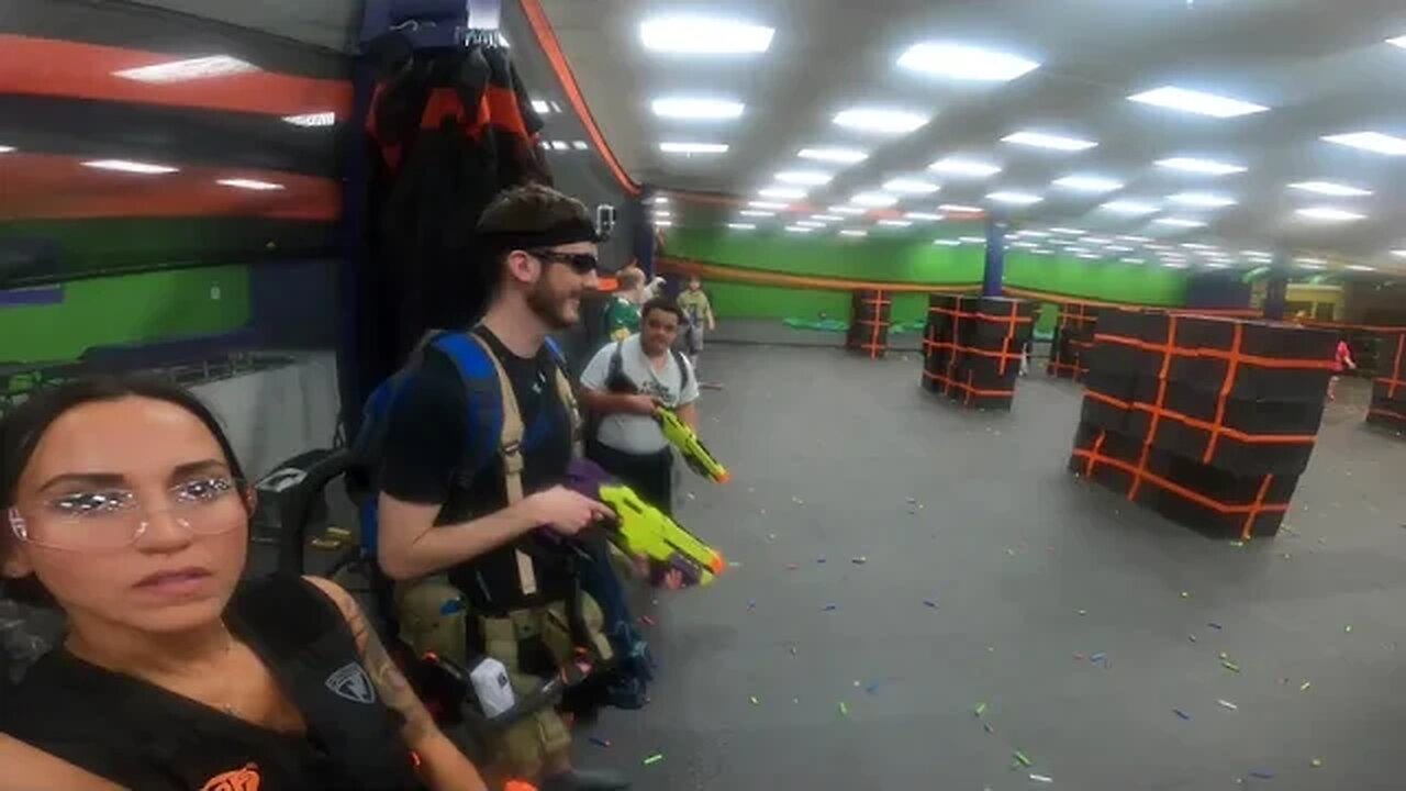 FOAM WARRIORZ STORE WARZ ACTUAL GAME FOOTAGE!!! 4/5/2022