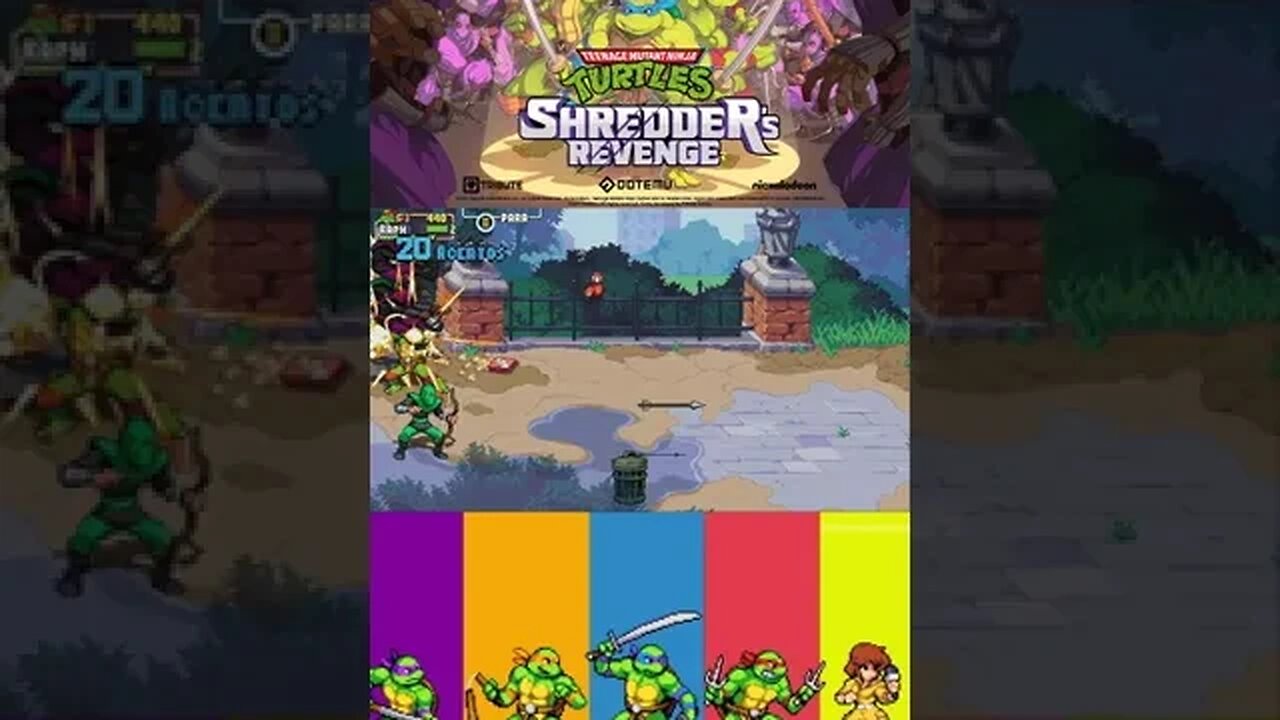 Tartarugas Ninjas Gameplay - parte 22 #shorts