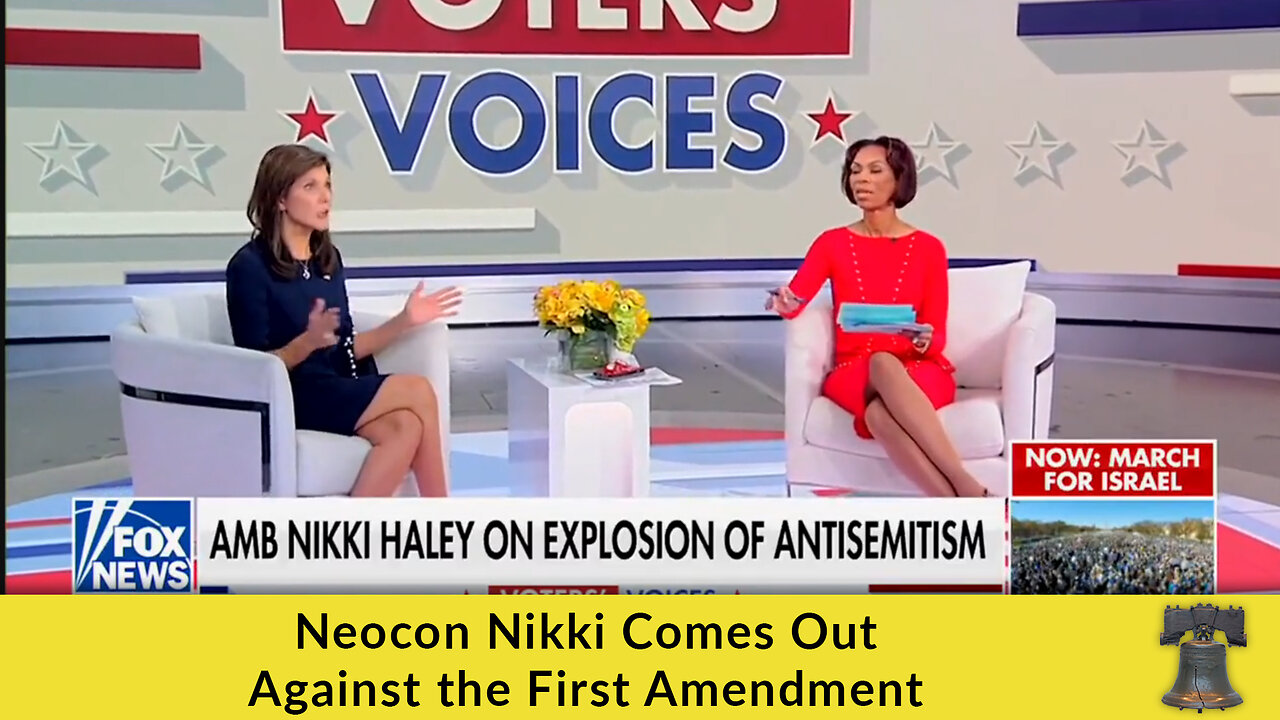 Neocon Nikki Comes Out Against the First Amendment