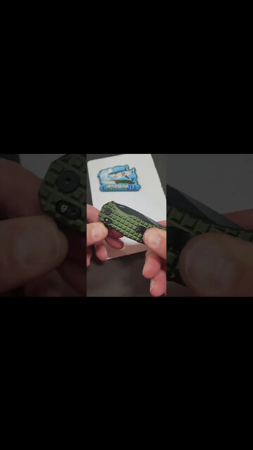 OKNIFE Spurdog ODG With D2 Steel Blade & Aluminum Handles $50 #shorts