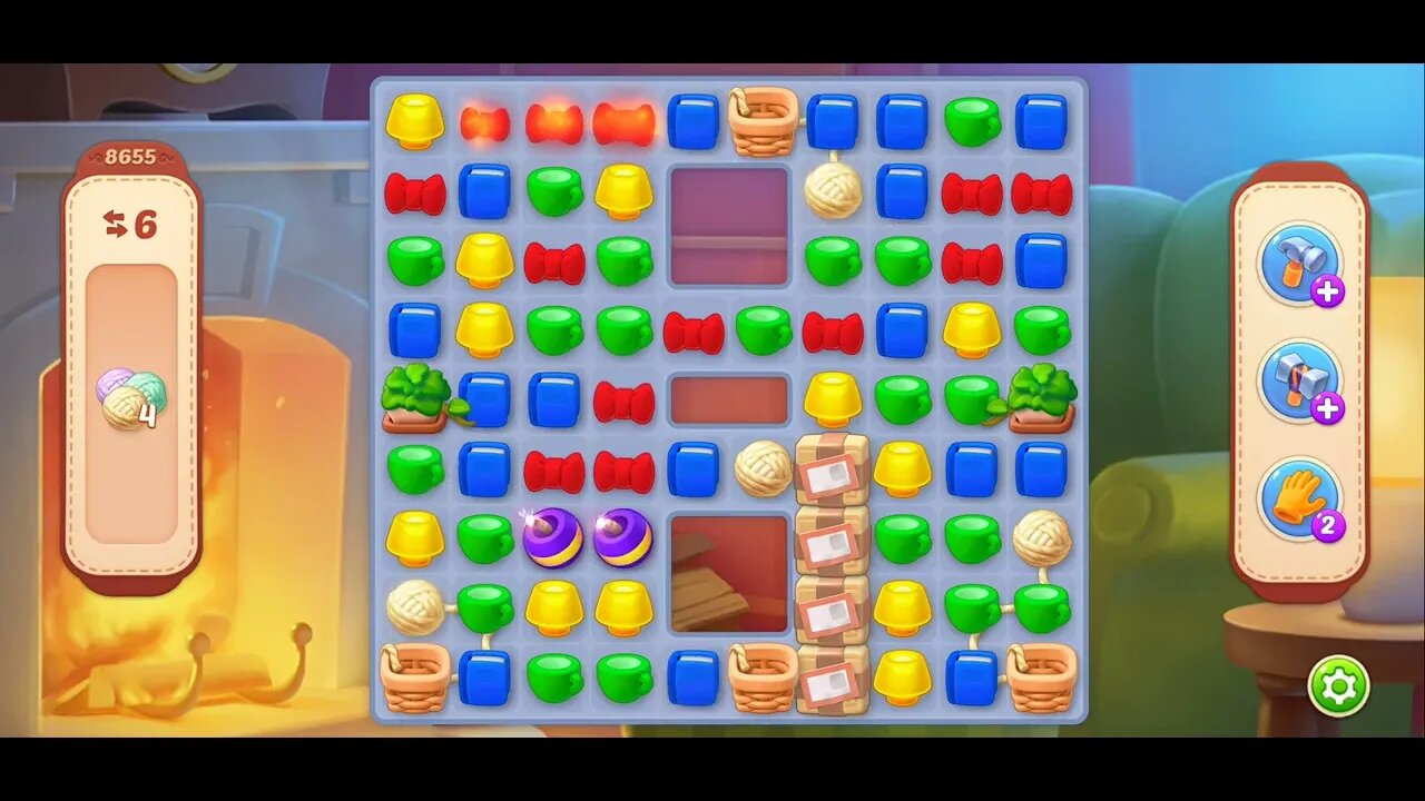 Playrix Homescapes Gameplay Walkthrough Level 8655