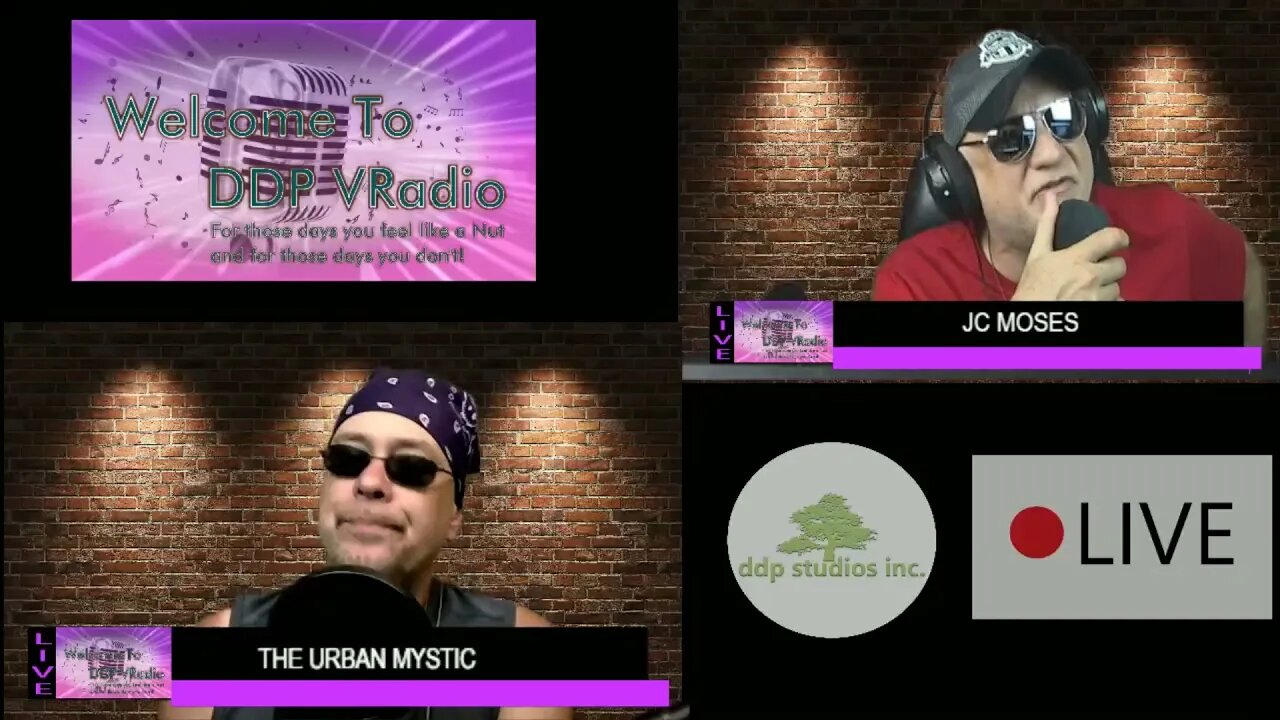 DDP Vradio Night - JC Moses & The Urban Mystic - Epstein Jokes Gone Really Far