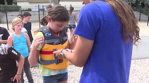 The City of Boise gives kids free life jackets with the help of St. Luke's