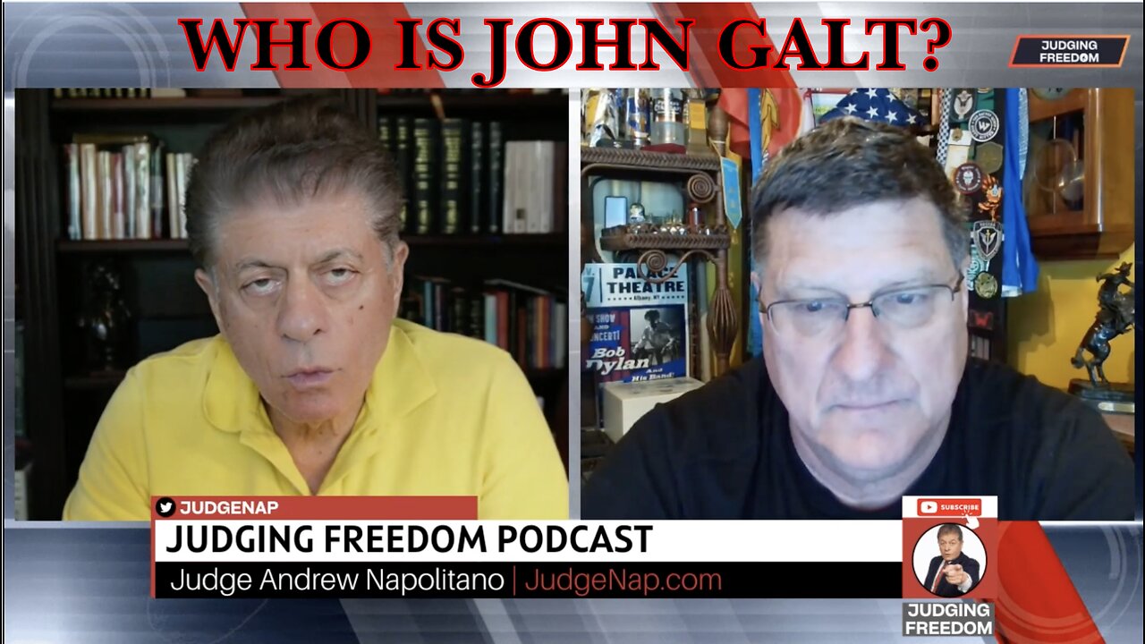 JUDGING FREEDOM W/ COL Scott Ritter WEEKLY INTEL UPDATE. MAJOR DEVELOPMENTS IN ISRAEL. JGANON SGANON