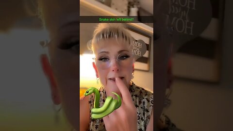 I don’t like snakes!