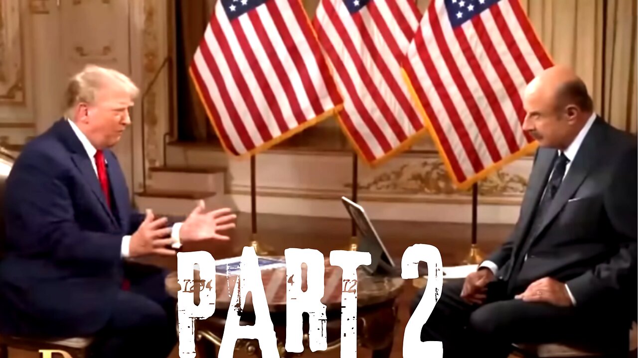 Important Conversation with Donald Trump and Dr. Phil | Election 2024 Discussion | PART 2