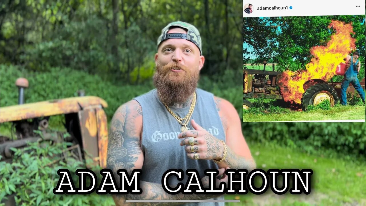 Adam Calhoun Set Himself On Fire During Video Shoot