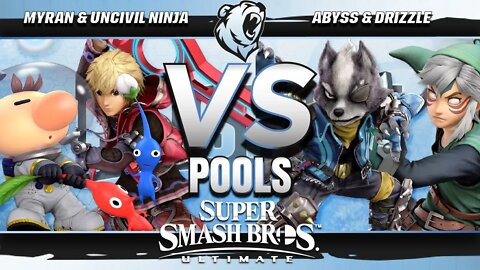 Myran & Uncivil ninja vs. Abyss & Drizzle - Doubles Pools - Frostbite 2019