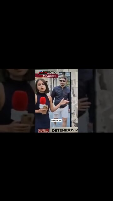 'Do you really have to grab my ass' Spanish reporter groped live on TV || News 360 ||
