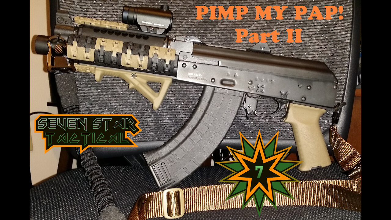 Zastava M92 Pap Part II - Removing the thread protector and installing a MI Blast Can