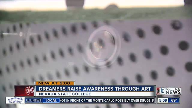 Dreamers raise awareness through art