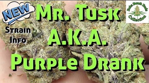 Mr Tusk, AKA Purple Drank