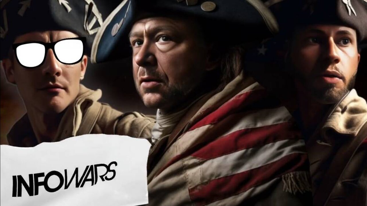 Declaration Of Independence As Read By AI generated Voice Clones Of Alex Jones Owen Shroyer