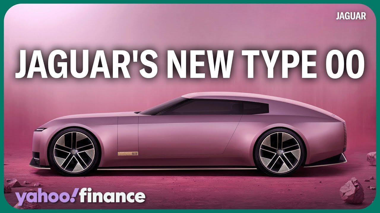 Jaguar unveils new 'Type 00' EV concept car