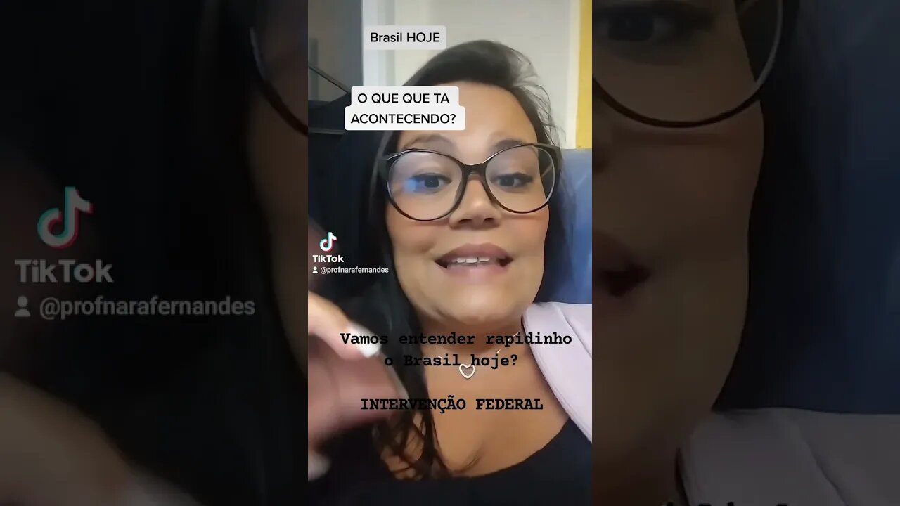 BRASIL INTERVENÇÃO FEDERAL