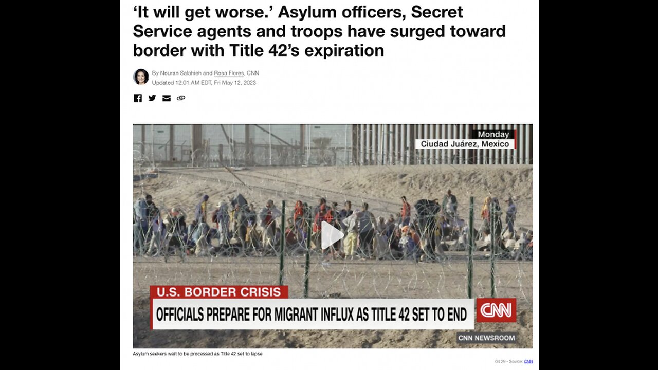 BREAKING NEWS: McCarthy Takes Victory Lap After House Passes GOP Border Bill Just As Title 42 Ends