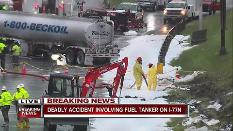 Wrong-way driver causes fatal accident on 77N