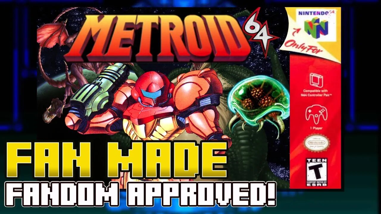NEWS | Fans show what a Metroid 64 game would have looked like..