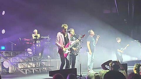 Duran Duran in Houston song The Reflex