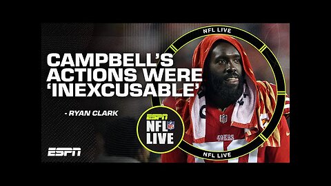 De'Vondre Campbell showed 'no football character' in refusing to enter the game - Clark | NFL Live