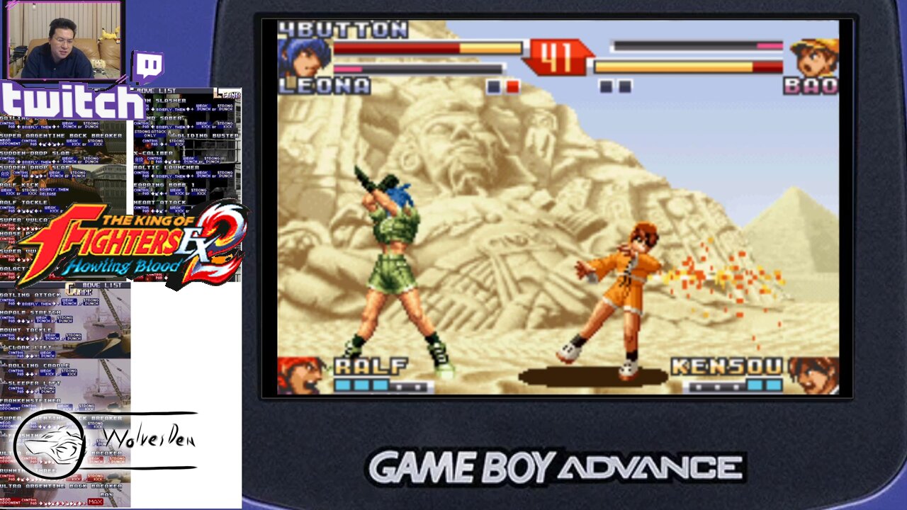 (GBA) The King of Fighters EX2 - Howling Blood - 03 - Ikari Team - Level 5