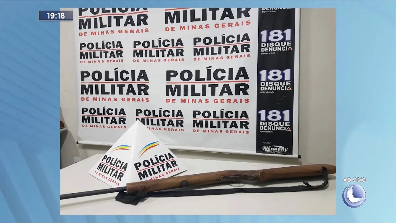 Araçuaí: PM prende Homem por Tentativa de Feminicídio, Arma de Fogo foi Apreendida.