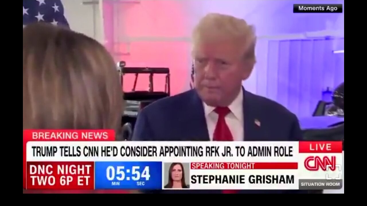 CNN asks Trump "Have you considered RFK Jr. for a role in the administration?"